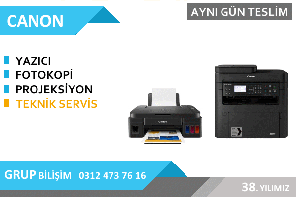 Canon Yazıcı ve Fotokopi Tamir Servisi Ankara